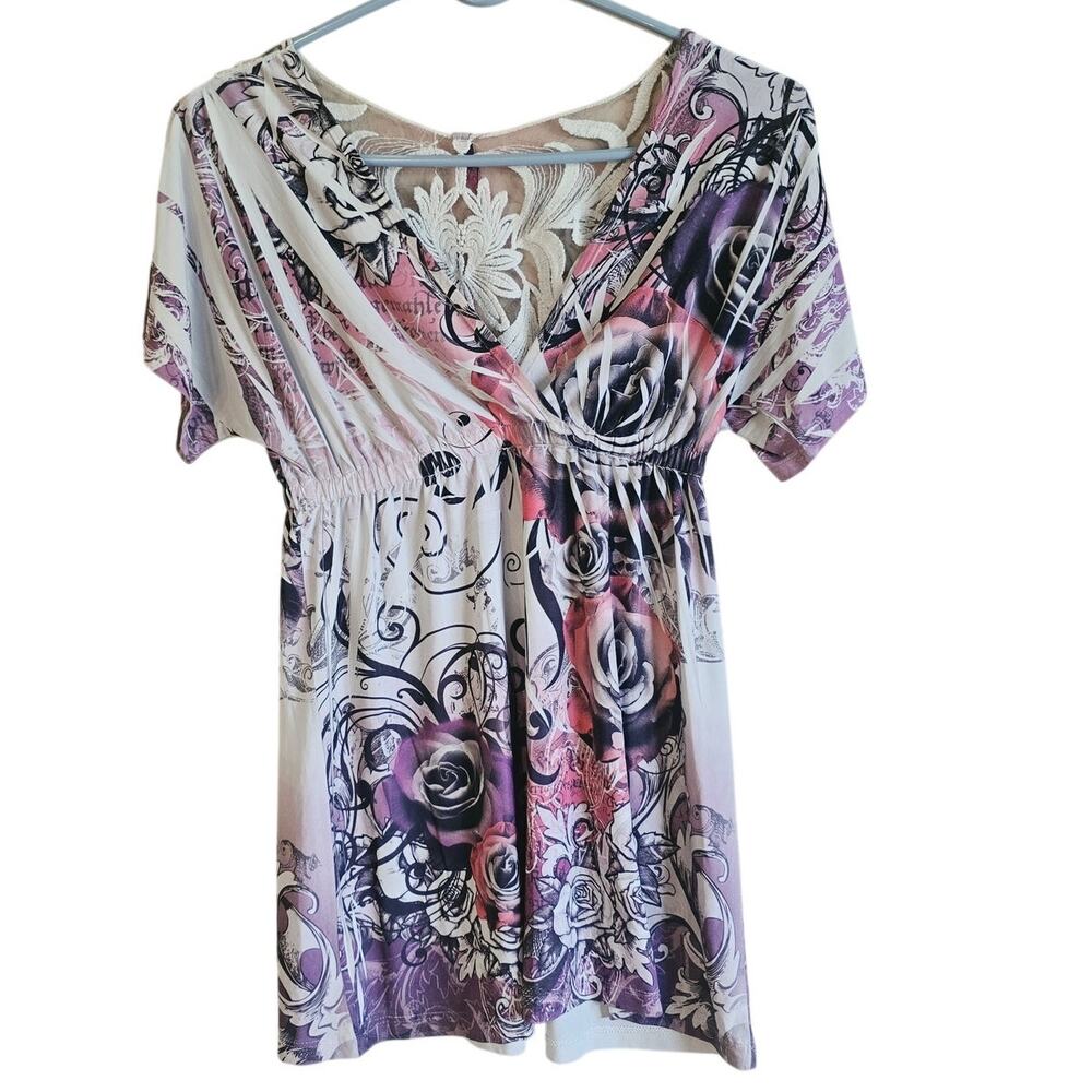 Yo yo 5 y2k babydoll blouse size small